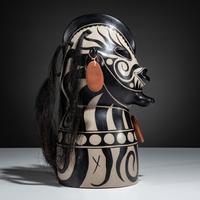 Pottery Figural Bust