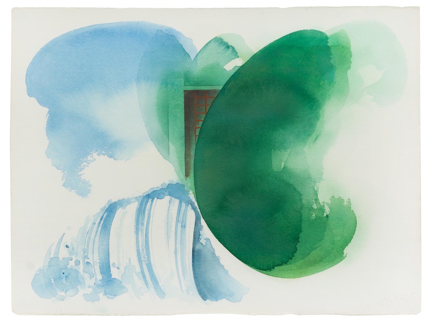 William Tillyer, (English, b. 1938), Falling Water X1X, 1993-94