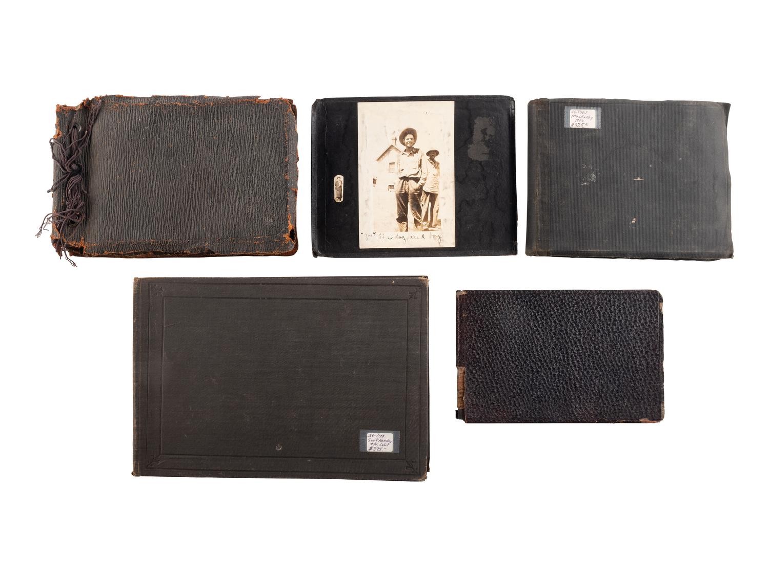 [WESTERN AMERICANA]. A group of 4 northern California photo albums.