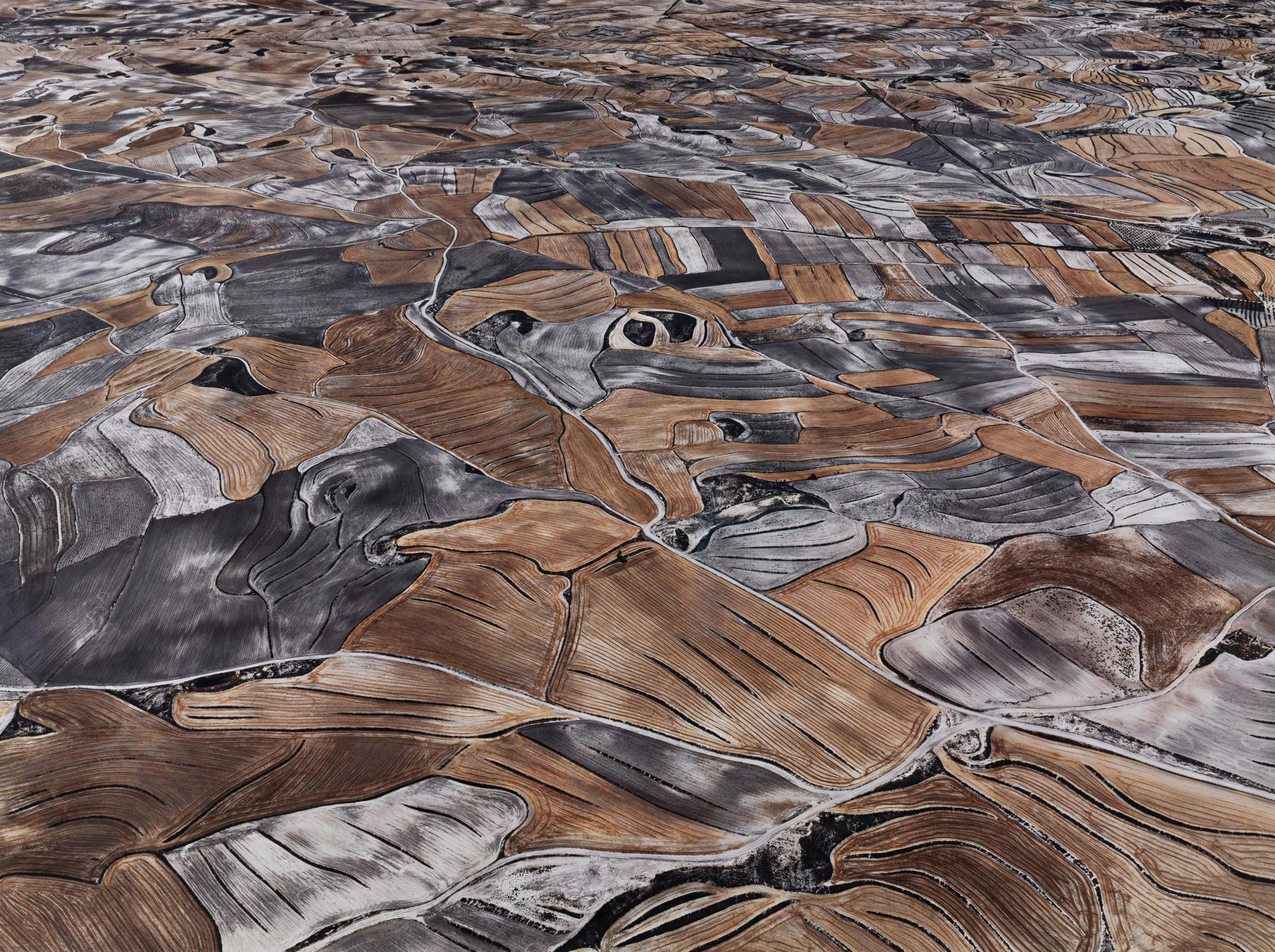 Edward Burtynsky (born 1955) Dryland Farming #28, Castile-La-Mancha, Spain, 2010