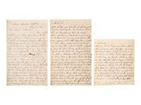 [CIVIL WAR]. Manuscript archive of Sergeant Hamilton Ballentine (1833-1920), Co. K, 6th Pennsylvania Cavalry, "Rush's Lancers," featuring battle content from key engagements and descriptions of "Sheridan's Raiders."