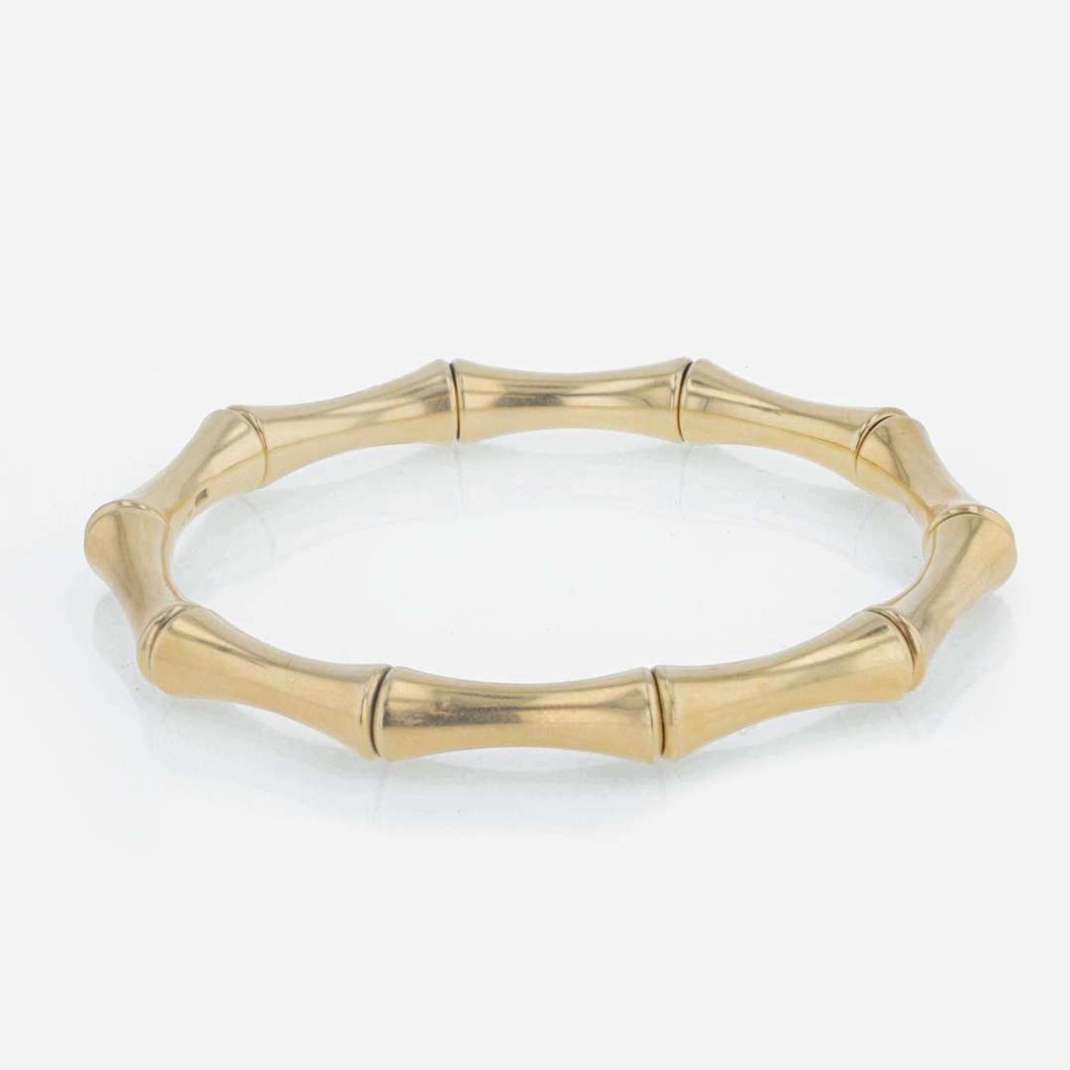 An 18K yellow gold bracelet, Gucci