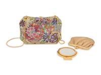 Judith Leiber Floral Minaudière