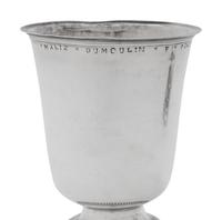 Three French Ancien Régime Silver Beakers