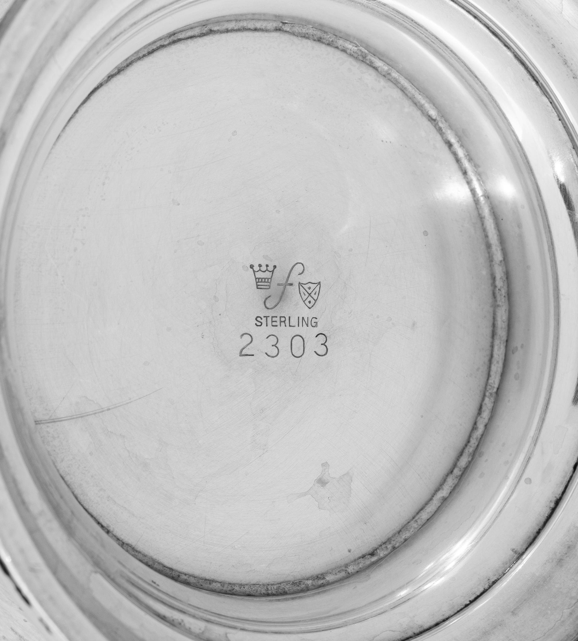 An American Silver Five-Piece Tea and Coffee Service