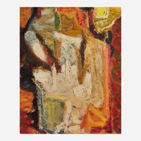 Harry Sefarbi (American, 1917-2009) Two Figures