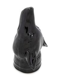 A Staffordshire Pottery Fox Stirrup Cup