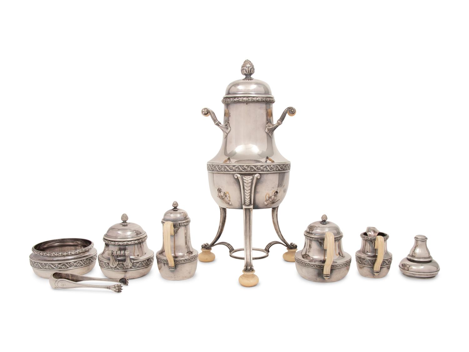 A French Silver Tea Service
