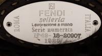 Fendi, Mamma Baguette Bag in Brown Fur & Leather
