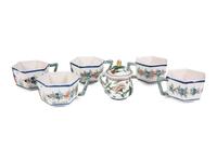 A Group of Quimper Faience Table Articles
