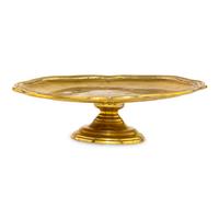 A George I Brass Footed Salver