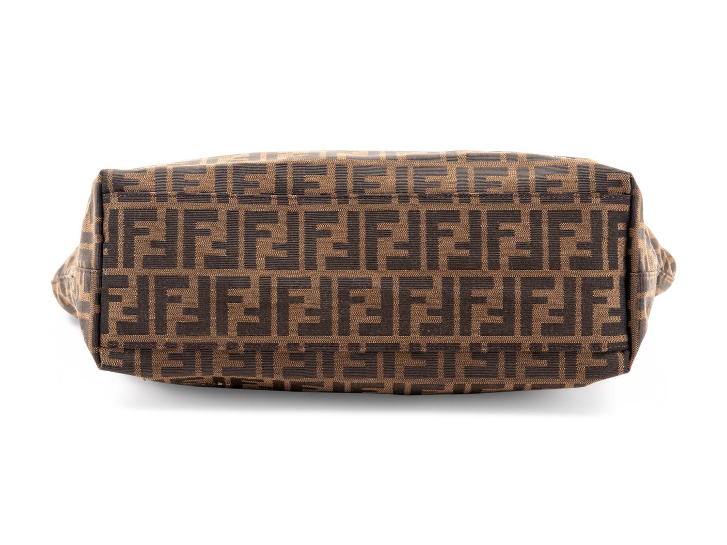 Fendi Zucca Canvas and Horse Tote Bag, c2010