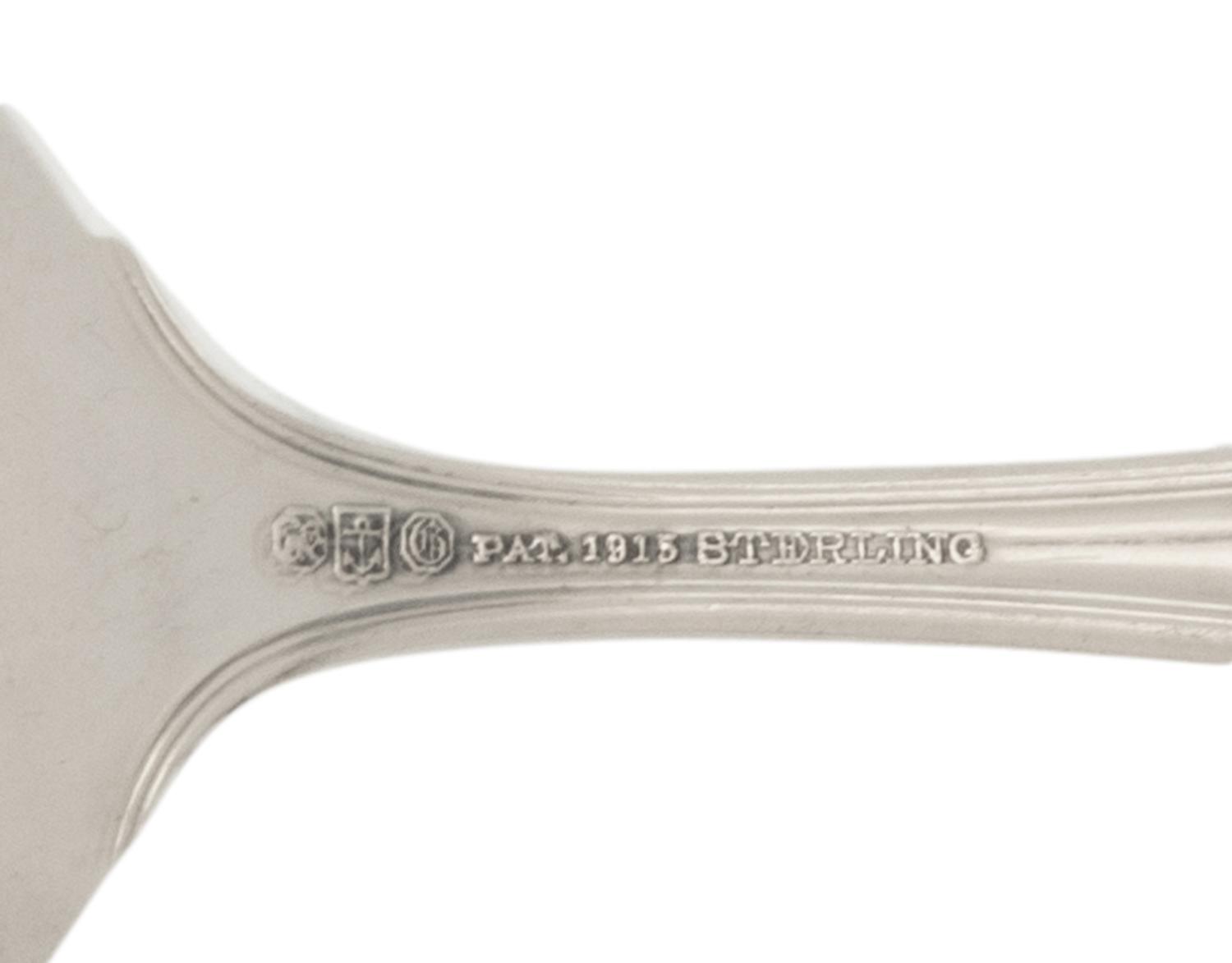 An American Silver Flatware Service