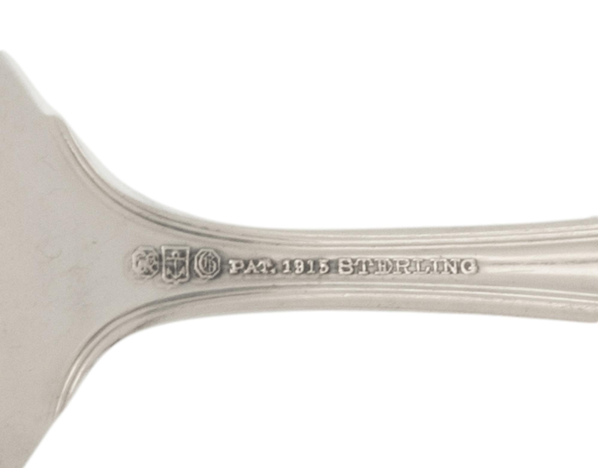 An American Silver Flatware Service