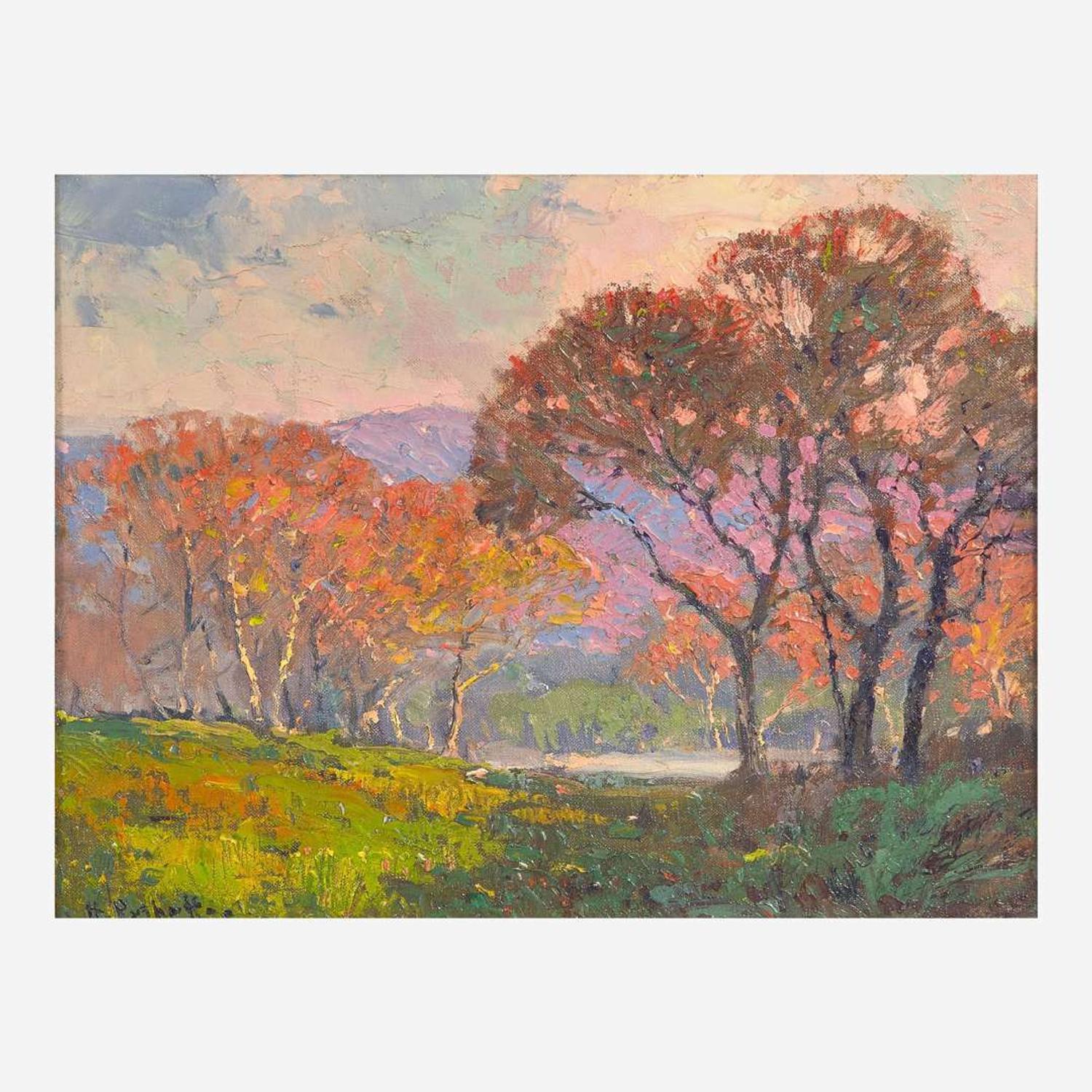 Hanson Duvall Puthuff (American, 1875–1972) Frosted Foliage
