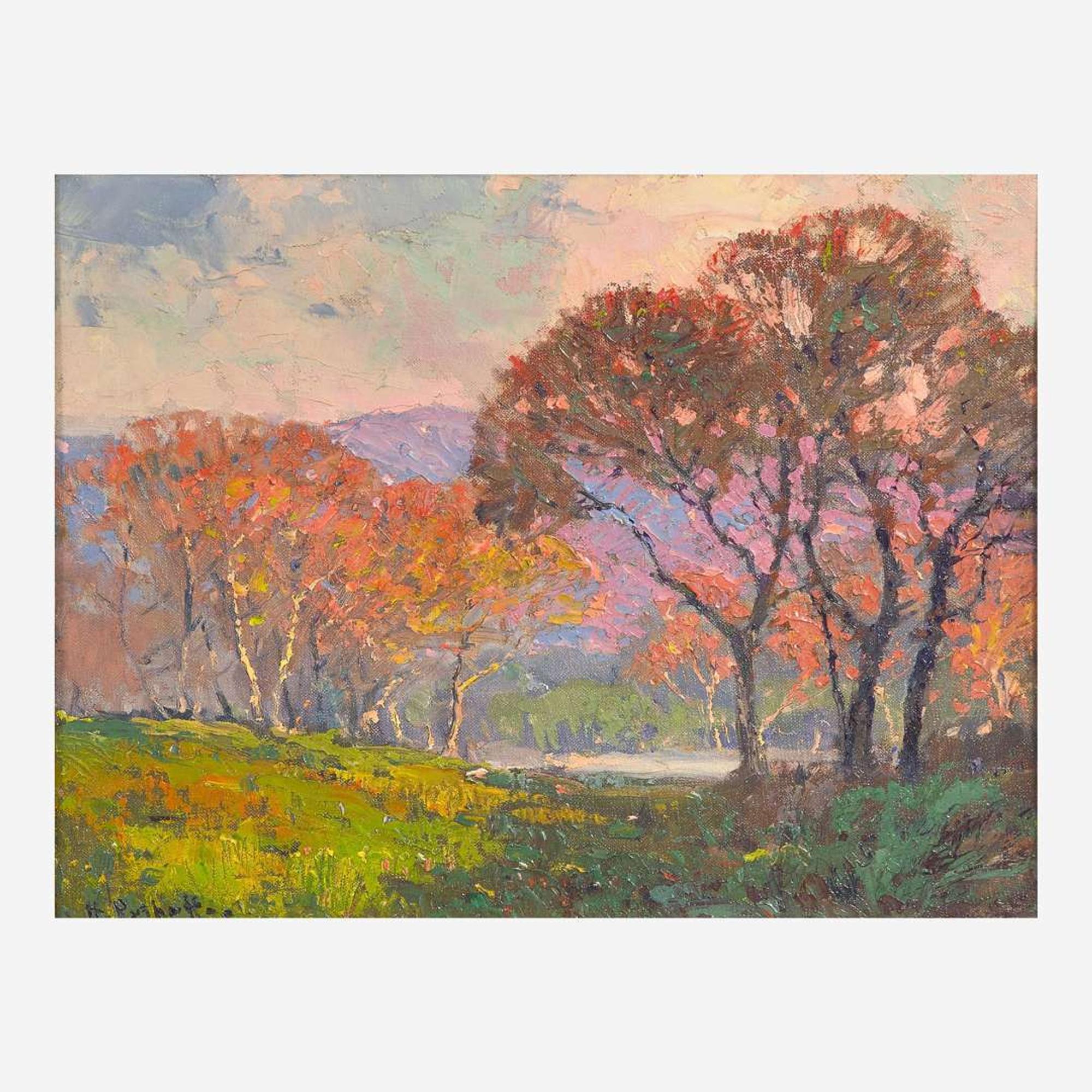 Hanson Duvall Puthuff (American, 1875–1972) Frosted Foliage
