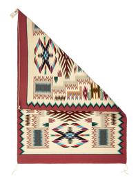 Navajo Jeweled Storm Pattern Weaving