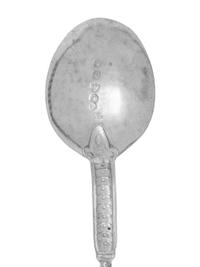 Two Sets of Silver Coffee Spoons with Figural Handles