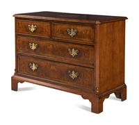 A George III Walnut Chest of Drawers