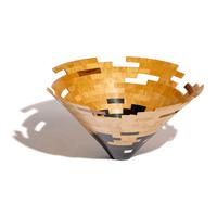 Mapleweave Bowl, Carved Conic Series