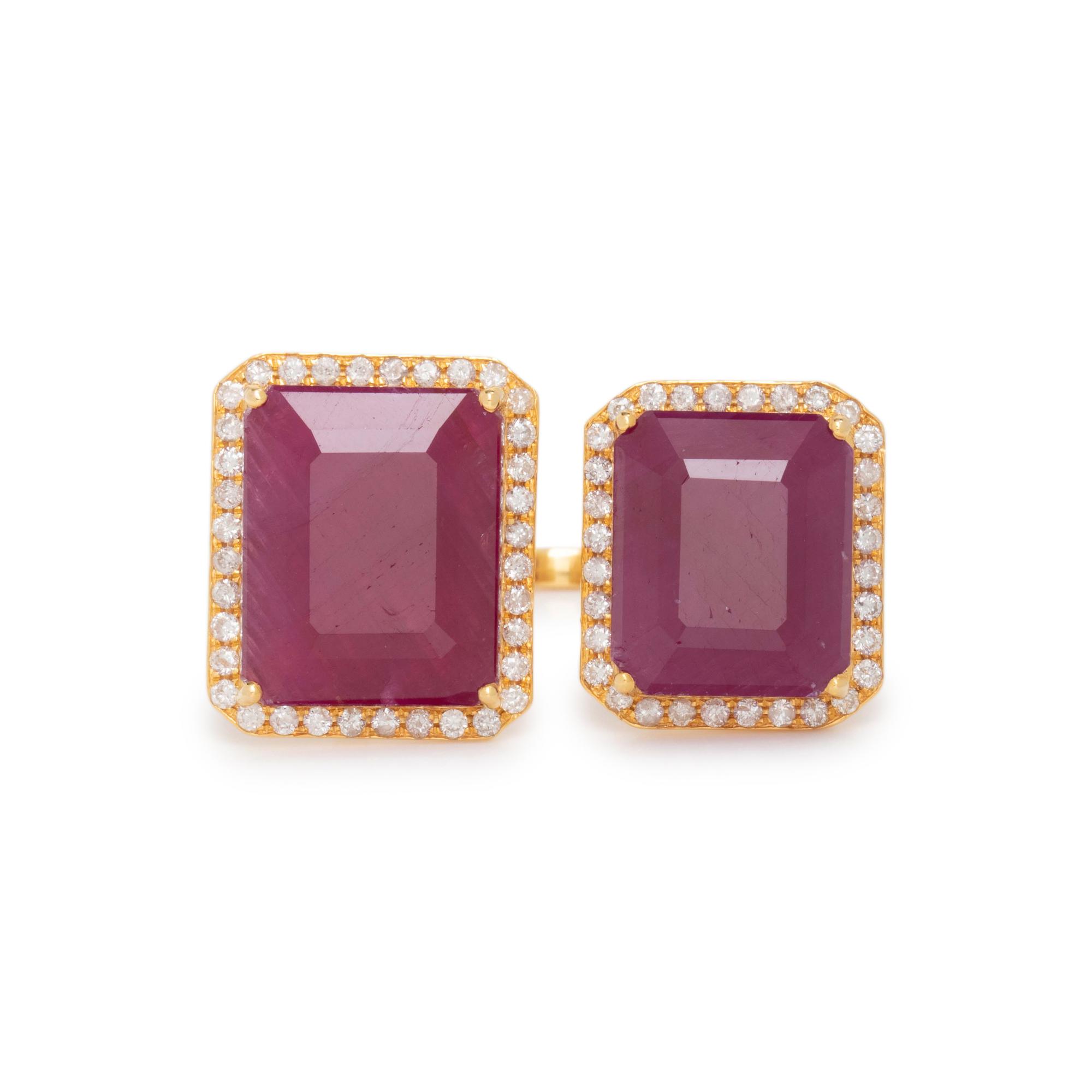 RUBY AND DIAMOND RING