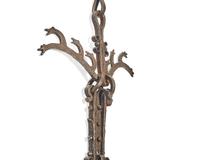 A Wrought Iron Fireplace Trammel, Probably French, 18th Century