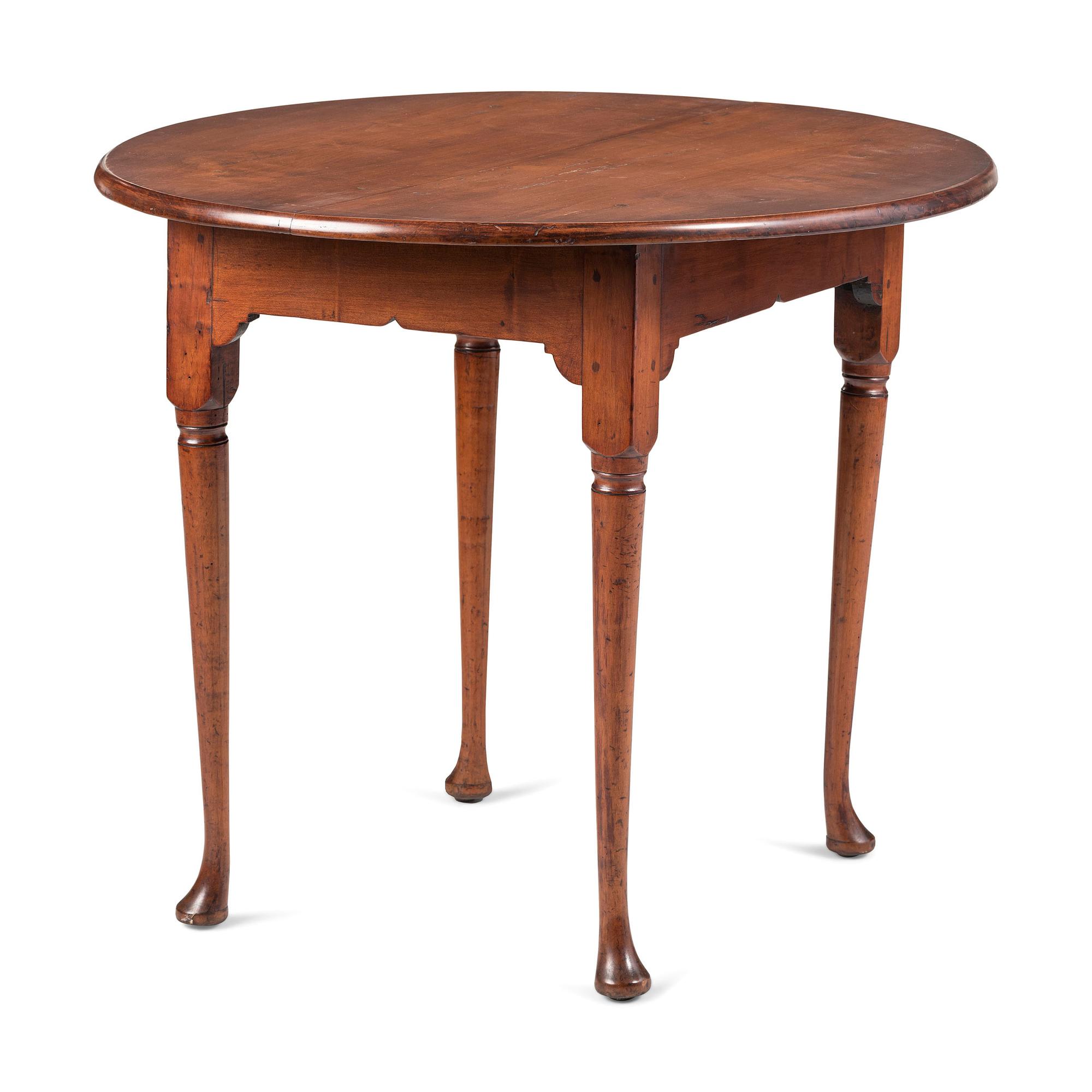 A Queen Anne Cherrywood Tavern Table