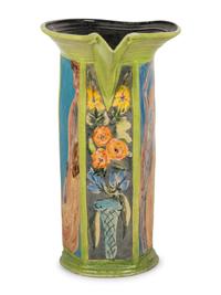 A Paul Jackson Studio Ceramic Floor Ewer or Umbrella Stand