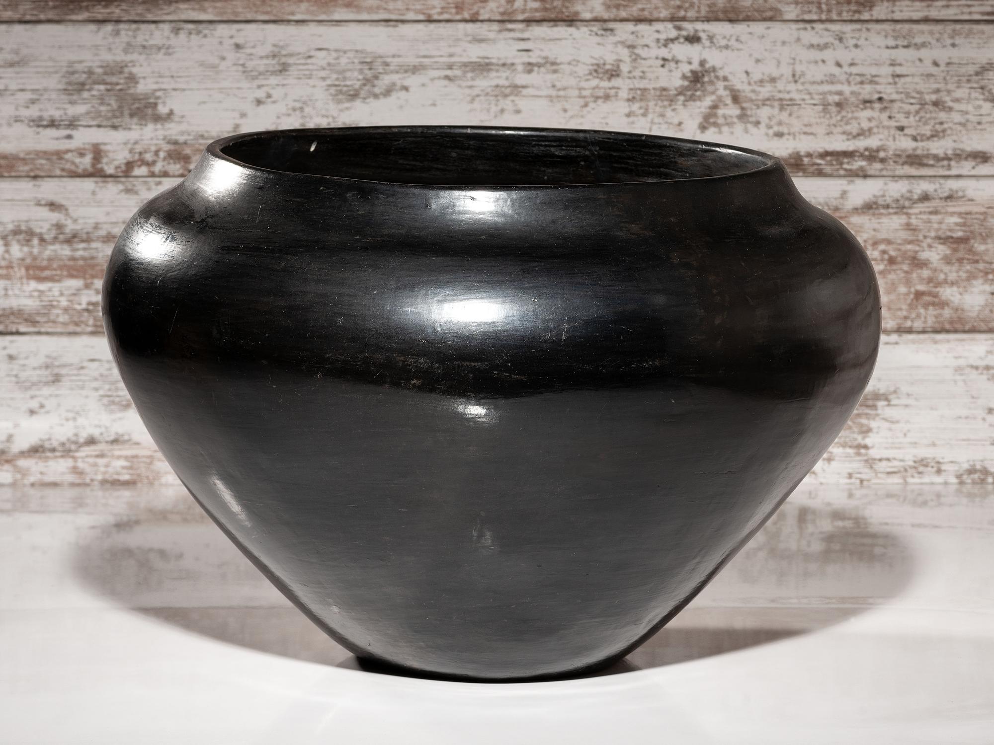Blackware Pottery Olla