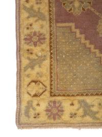 An Oushak Wool Runner