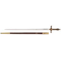 Fraternal or Theatrical Sword with 1840 Medical Staff Style Hilt