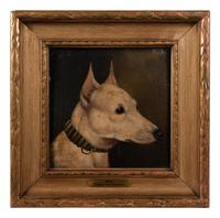 Two Paintings of Champion Bull Terriers