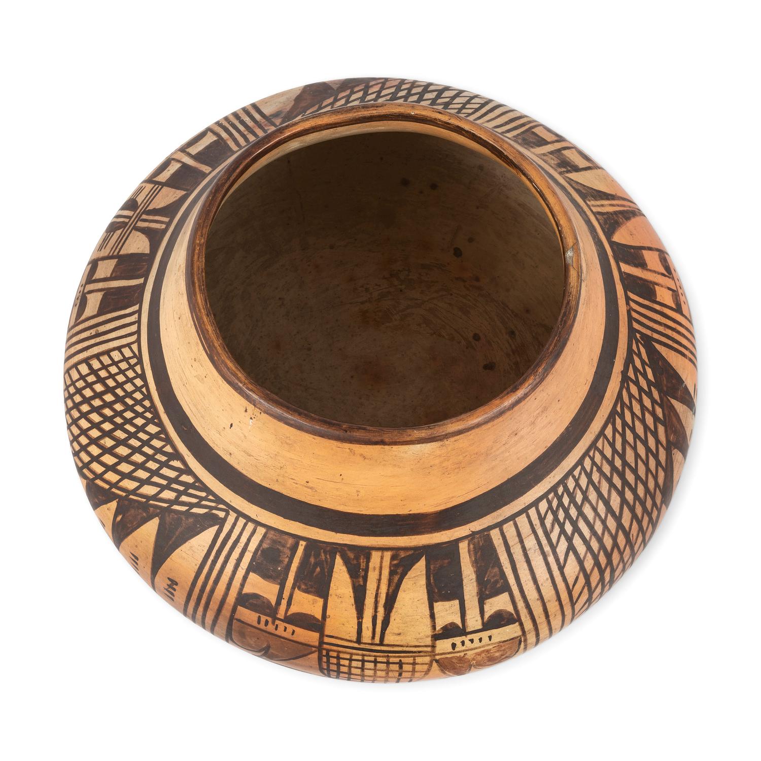 Hopi Pottery Bowl AND Large Ashtray
