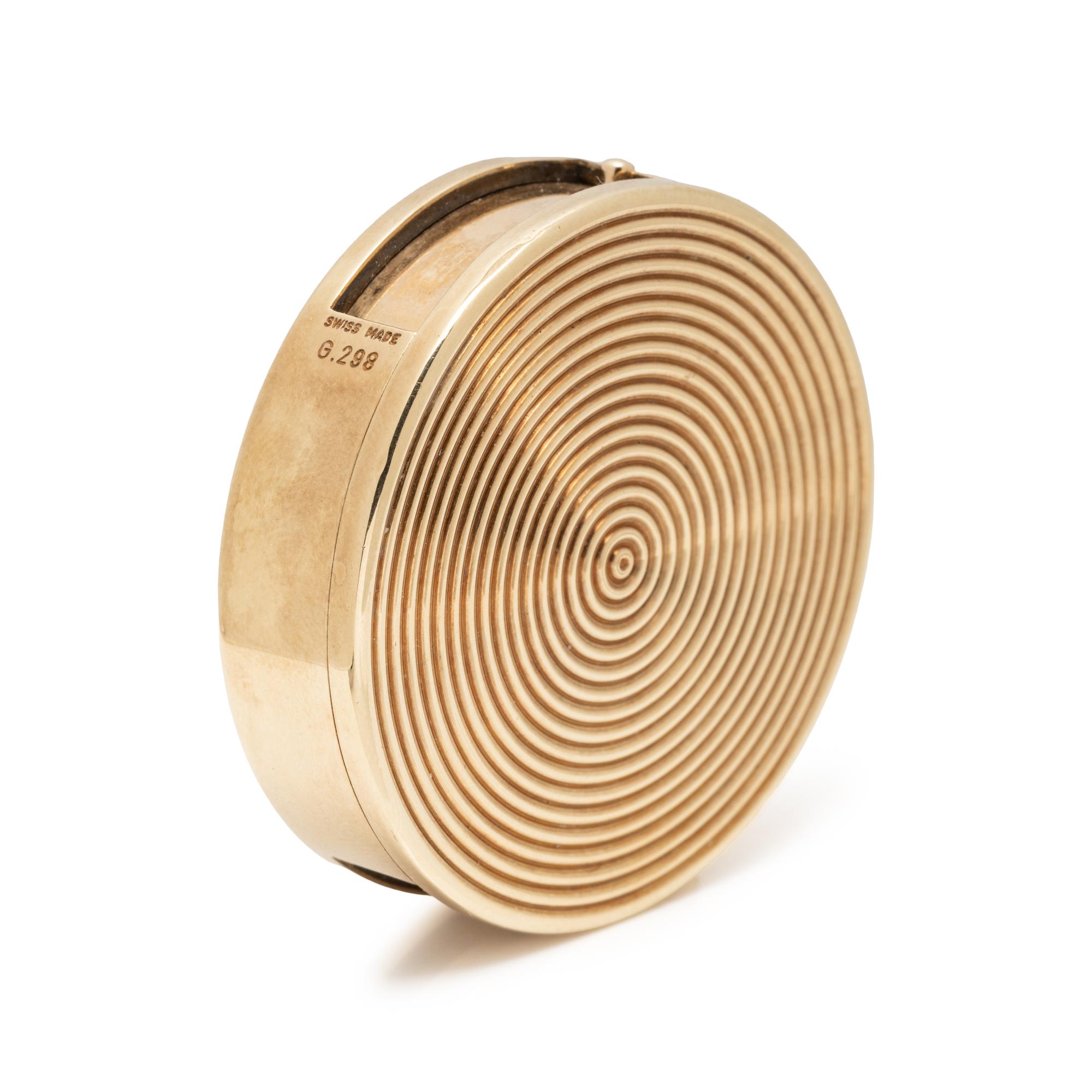 BULGARI, YELLOW GOLD LIGHTER