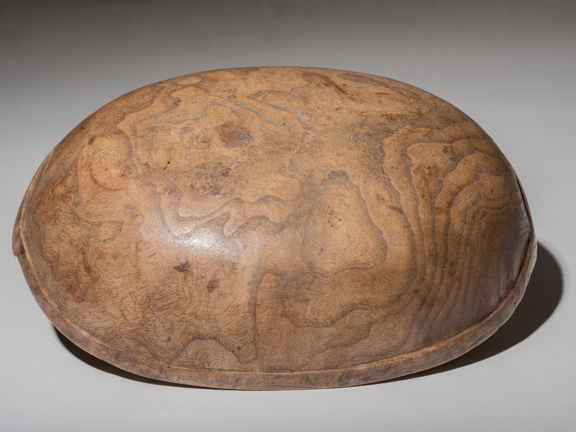 Northeastern Woodlands Crested Burl Bowl