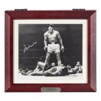 A Muhammad Ali Signed Autograph Watch Set