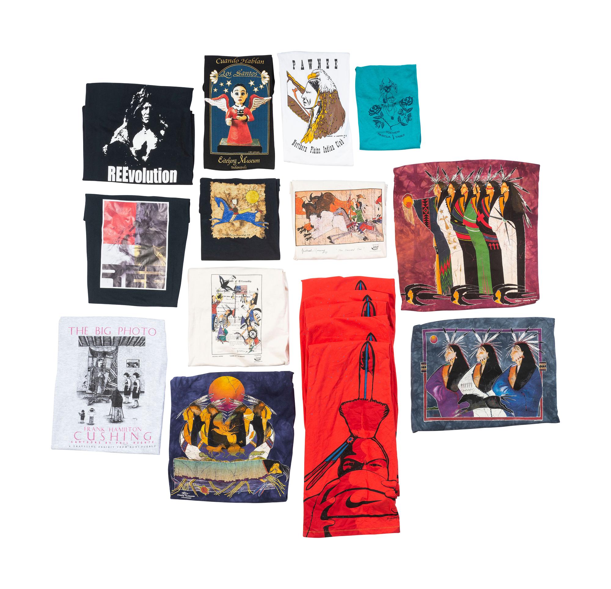 Collection of Native Artist Designed Limited Edition T-Shirts