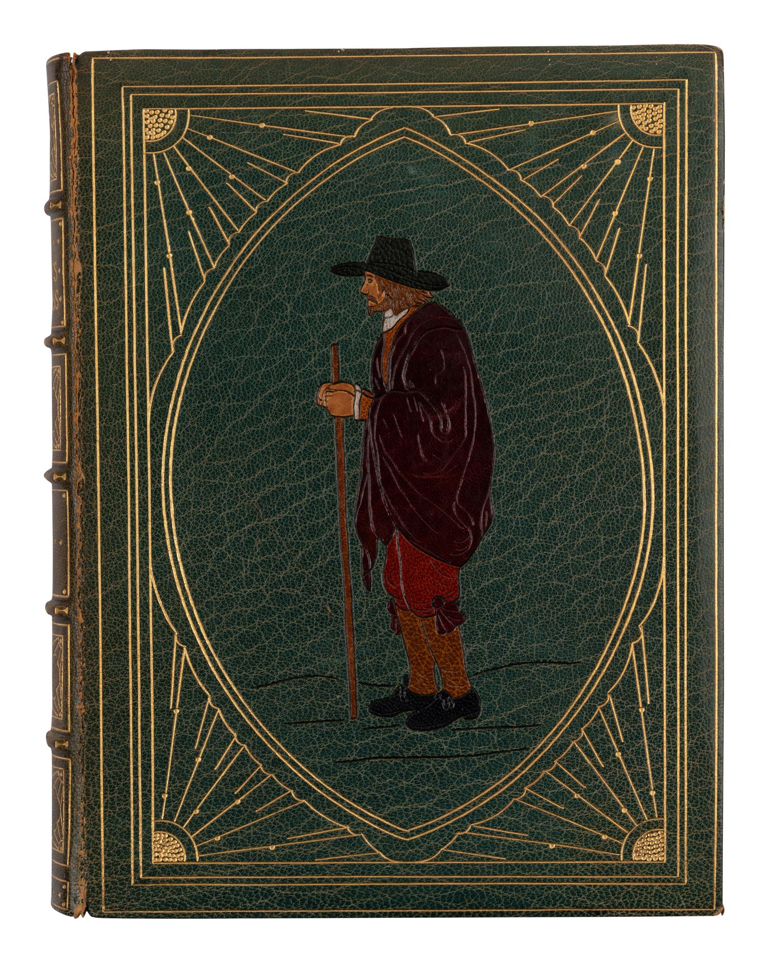 [BINDINGS]. BUNYAN, John (1628-1688). The Pilgrim's Progress . London: Routledge, Warne, and Routledge, 1861.