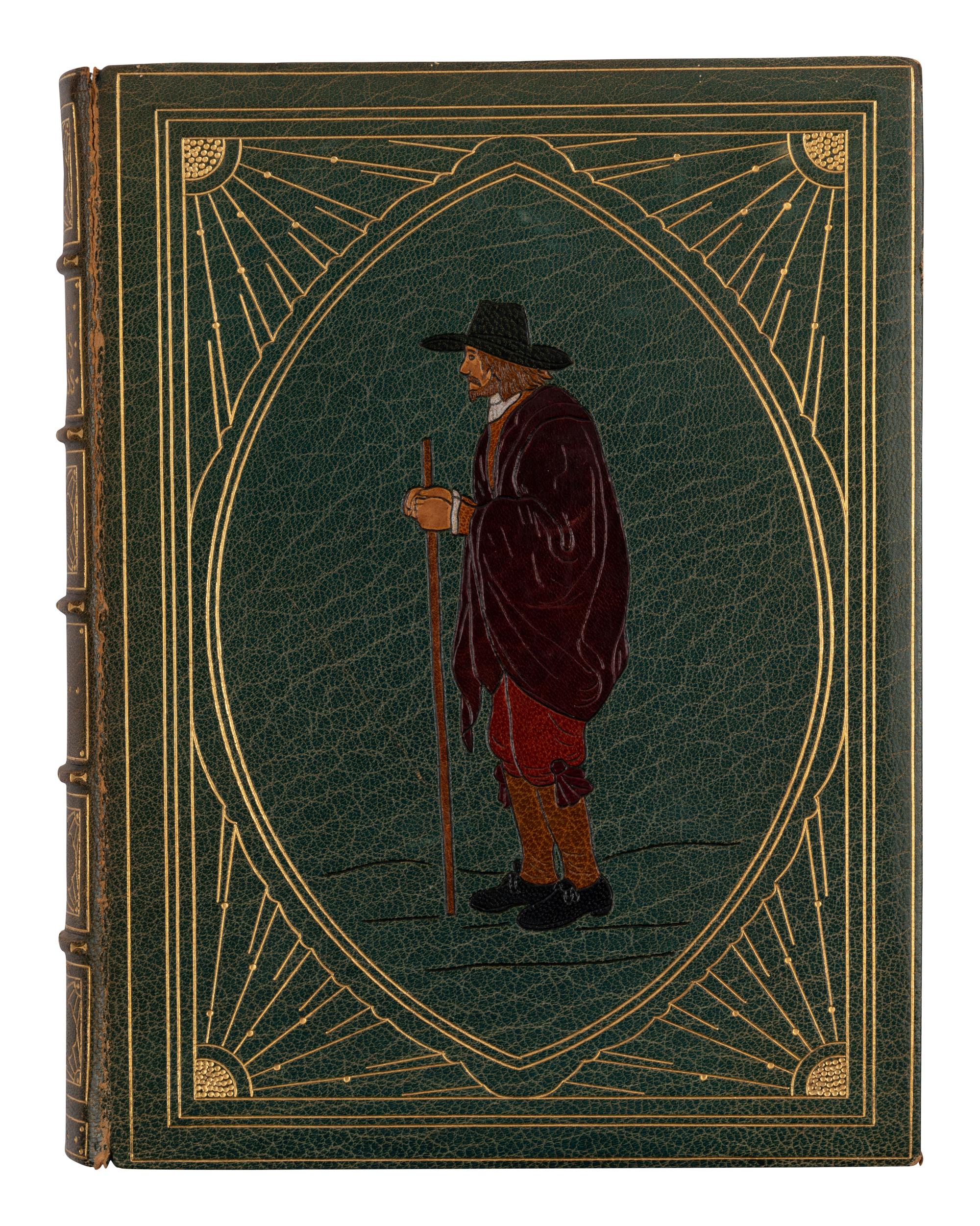 [BINDINGS]. BUNYAN, John (1628-1688). The Pilgrim's Progress . London: Routledge, Warne, and Routledge, 1861.