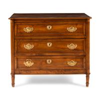 A Louis XVI Fruitwood Commode
