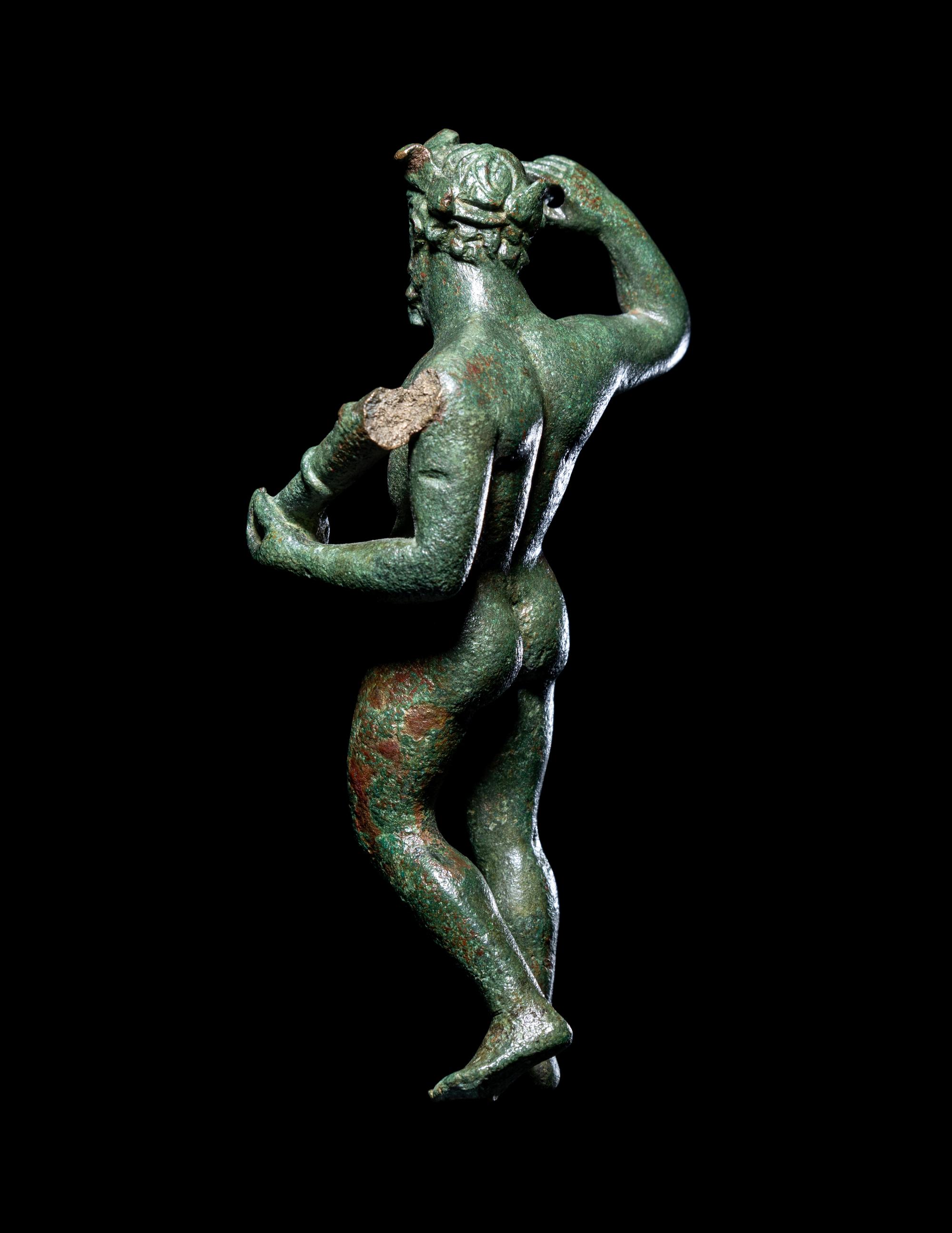 A Hellenistic Bronze Nude Herakles