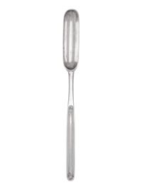 An Irish George III Silver Marrow Scoop