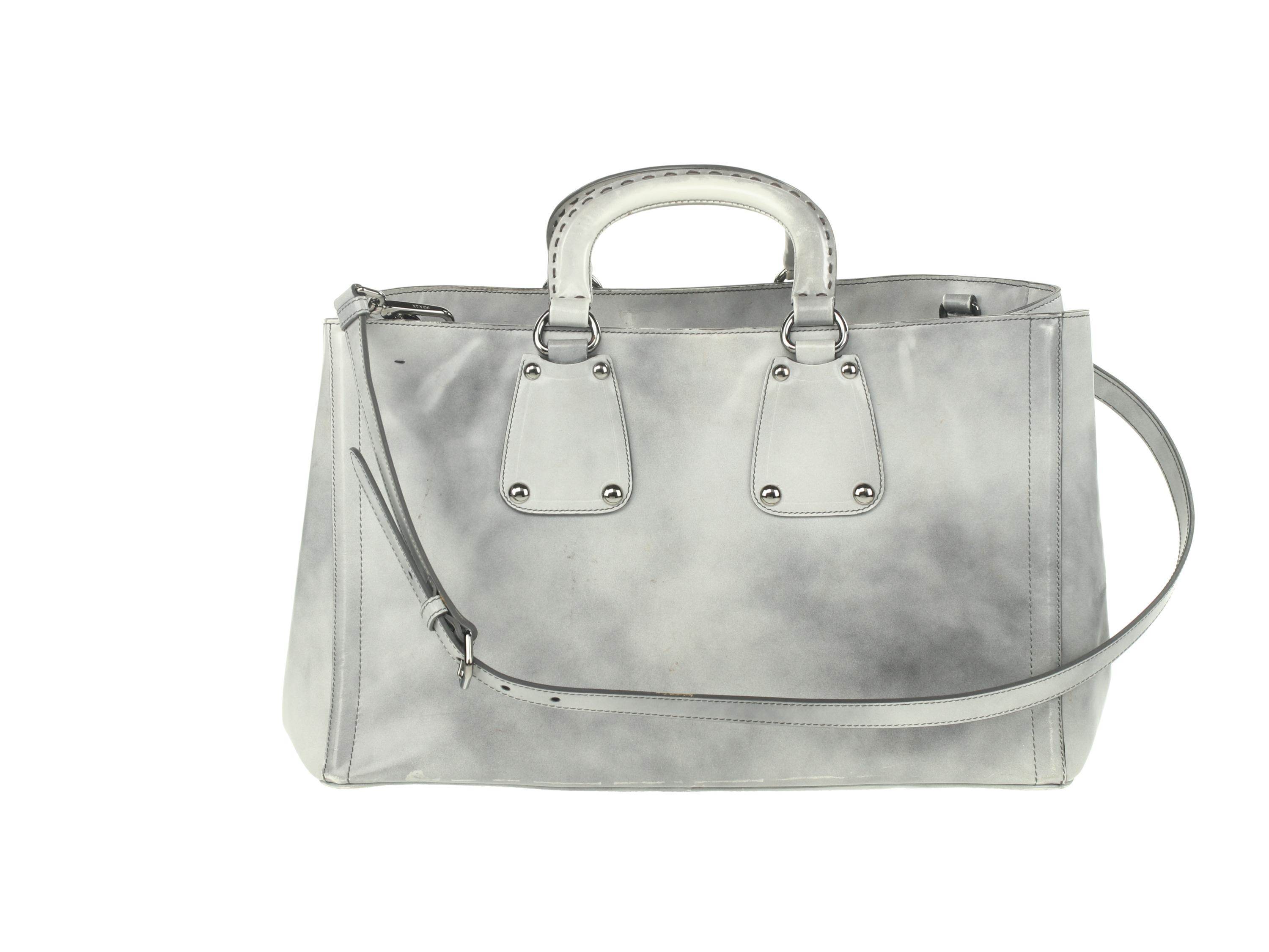 Prada Spazzolato Handbag