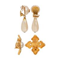 Chanel Earclips, 1980-90s