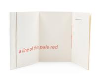 CUTTS, SIMON AND IAN HAMILTON FINLAY. Lines of Thin Pale Blue and Red. Nevers, 1990. (with one other)