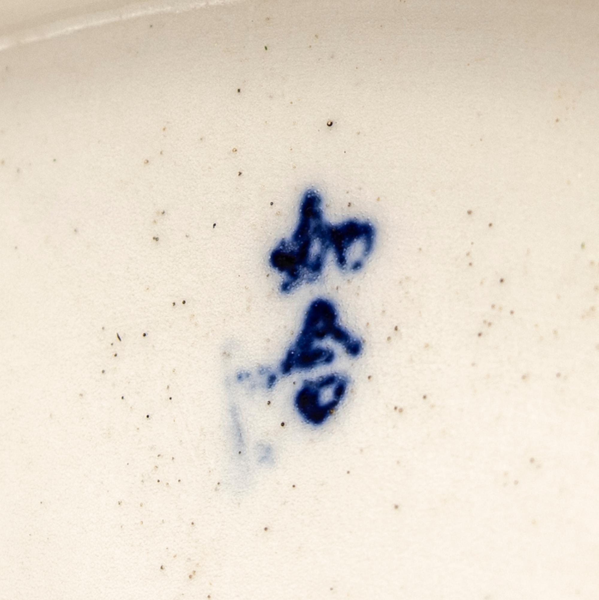 Four Large Chinese Blue and White Porcelain Teapots