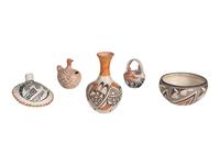 Collection of Acoma Pottery