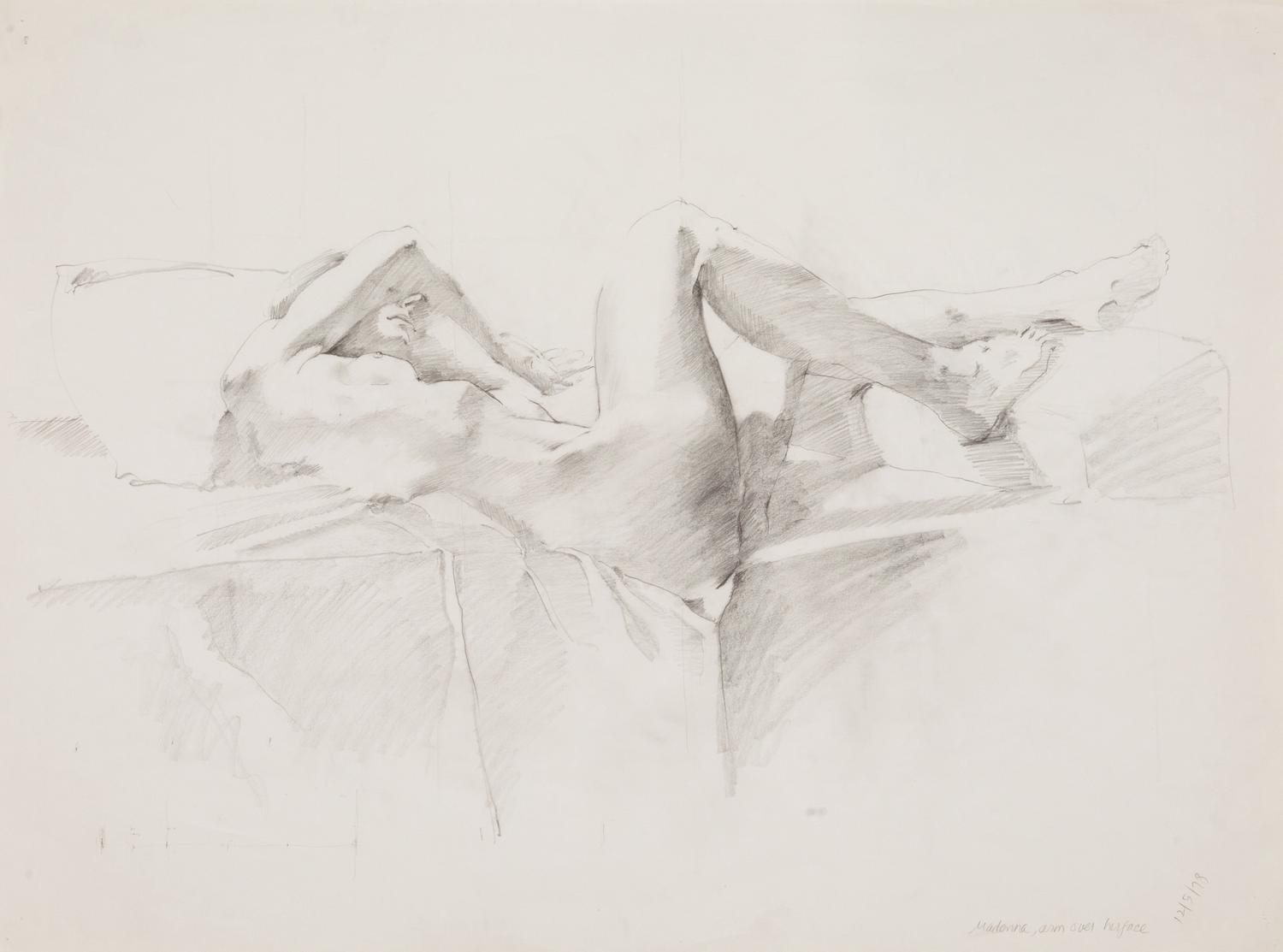 Madonna, Arms Over Her Face