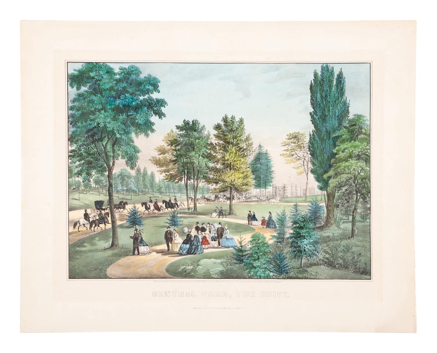 [NEW YORK SCENES] -- CURRIER and IVES, publishers