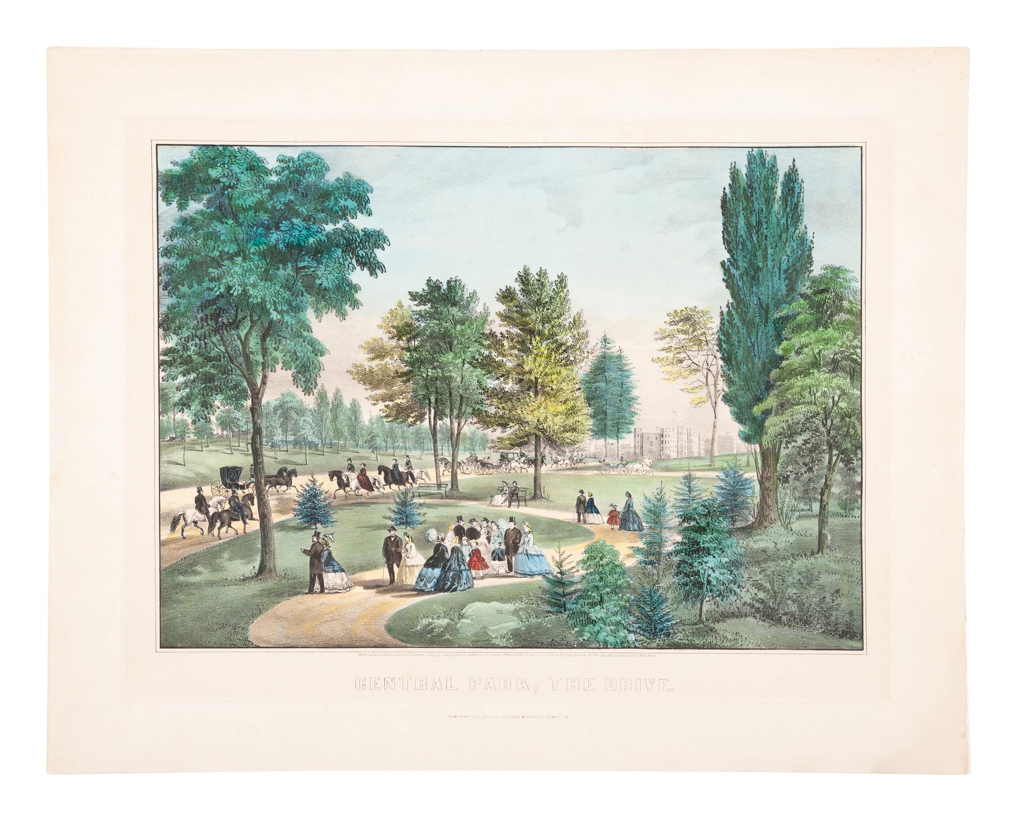 [NEW YORK SCENES] -- CURRIER and IVES, publishers